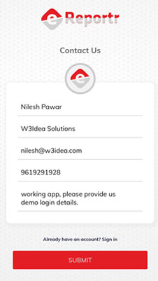 mobile screen